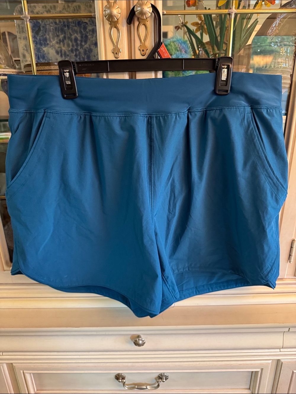 Women’s Swim Shorts with Panty - Teal